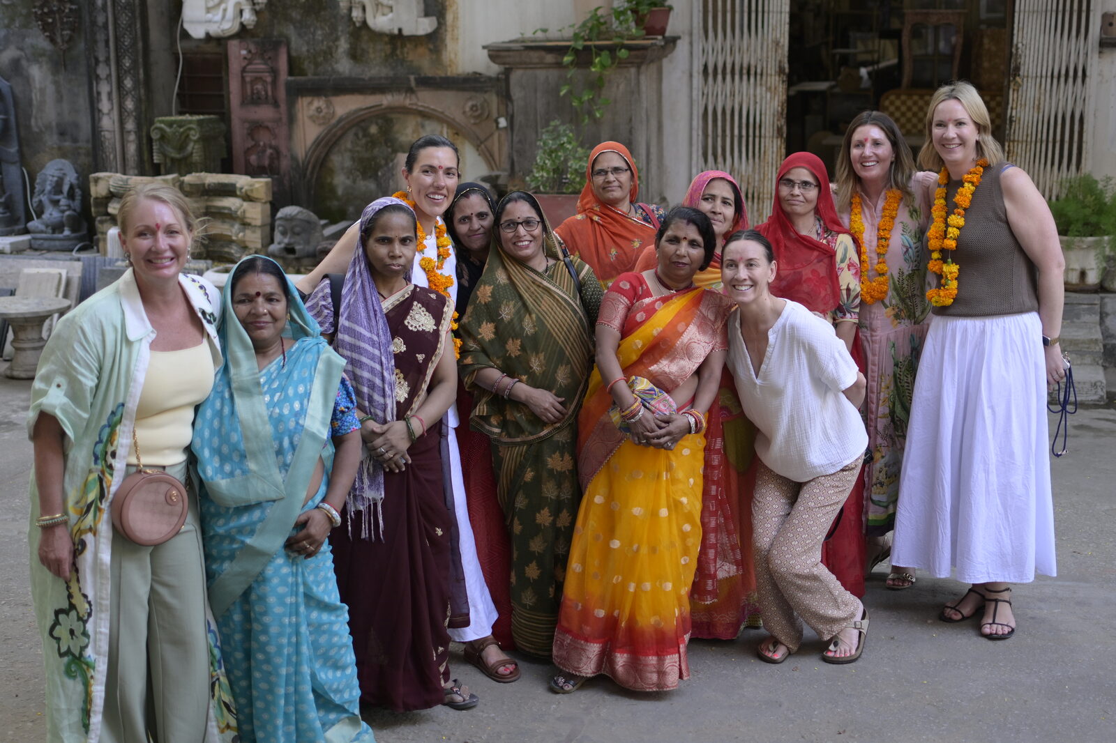 India sourcing trip group photo