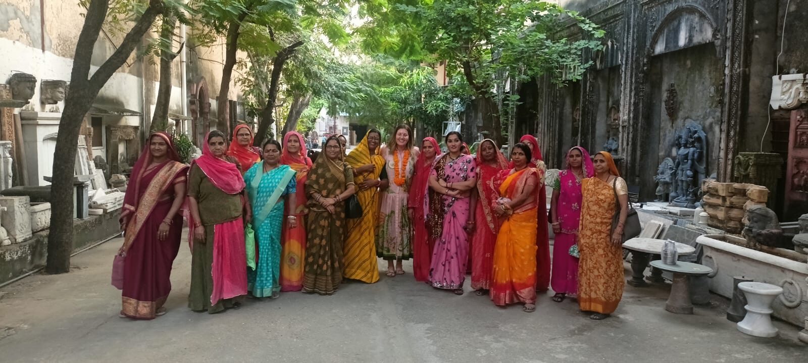 On location in India